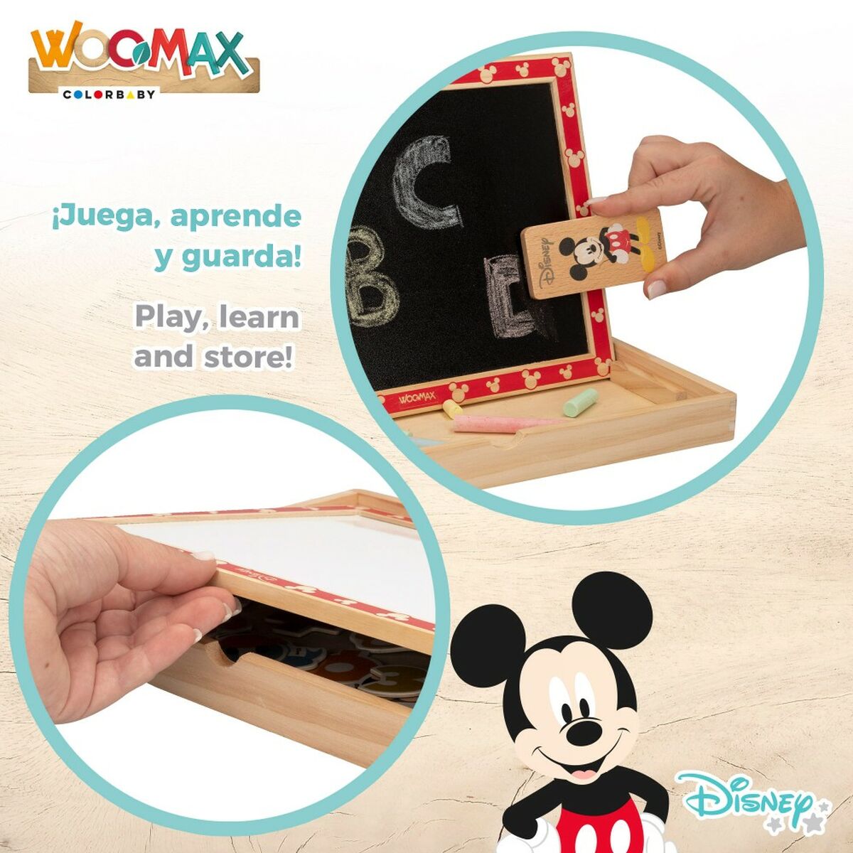 Tablica magnetyczna Disney (6 Sztuk)